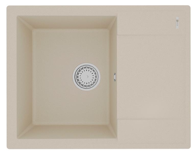 Кухонная мойка Lemark Imandra 640 9910020 бежевый
