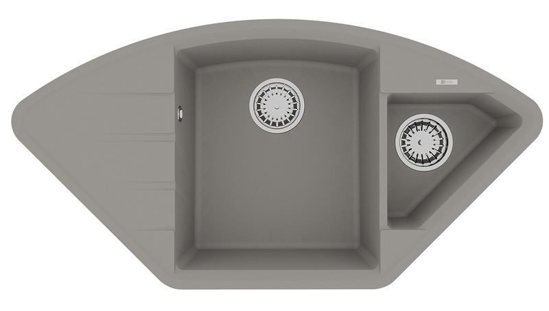Кухонная мойка Lemark Irkana 980 9910045 грей
