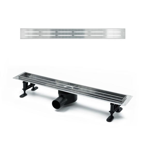 Душевой лоток Timo Standart DP20800-DG20800 хром матовый 80 см