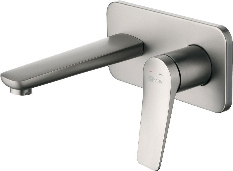 Смеситель для раковины Lemark Bronx LM3726GM С ВНУТРЕННЕЙ ЧАСТЬЮ графит