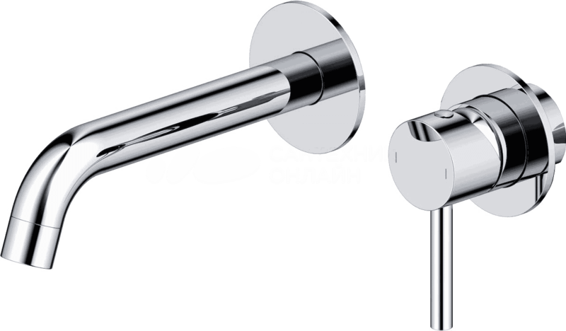 Смеситель для раковины встроенный Timo Saona 2372/00SM хром
