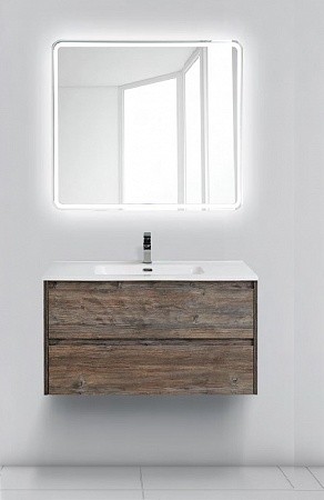 Тумба под раковину BelBagno подвесная 90x50см Pino Pasadena KRAFT-900-2C-SO-PP