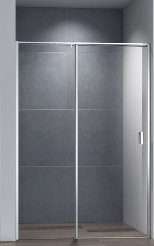 Душевая дверь Cezares Urban 140см хром URBAN-B-12-140-C-CR