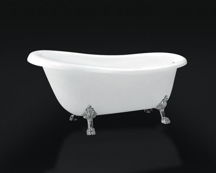 Акриловая ванна BelBagno отдельностоящая, белая 170x80 BB04