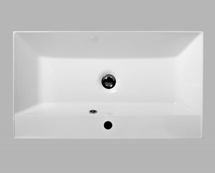 Раковина BelBagno из искусственного мрамора 80см BB800/450-LV-MR-AST