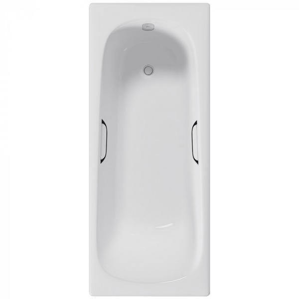 Ванна чугунная Delice Continental 120х70 с отверстиями под ручки