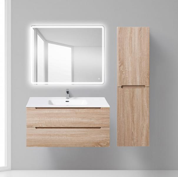Тумба под раковину BelBagno подвесная 100x50см Rovere Bianco ETNA-1000-2C-SO-WO-P