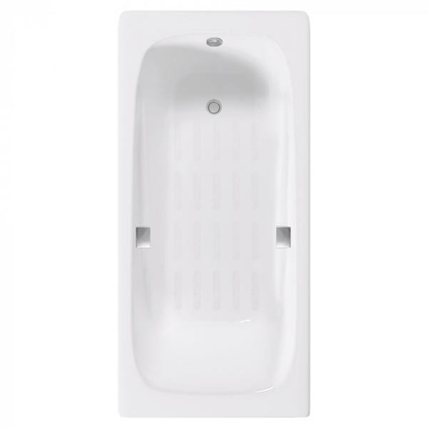 Ванна чугунная Delice Flex 170х80 с отверстиями под ручки антискользящим покрытием