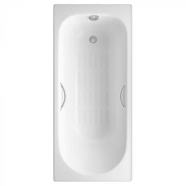 Ванна чугунная Delice Grace DLR230643R-AS 170х70 с отверстиями под ручки и антискользящим покрытием