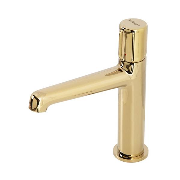 Смеситель для раковины BelBagno Uno золото UNO-LVM-ORO
