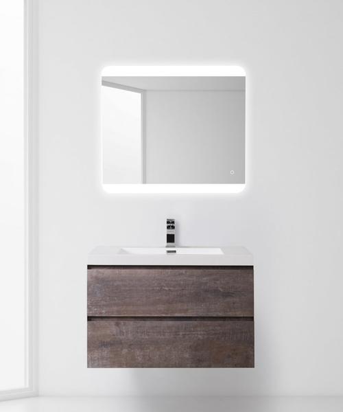 Тумба под раковину BelBagno подвесная Stone 80x50см LUCE-800-2C-SO-PT