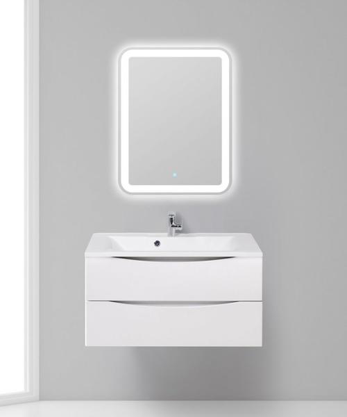 Тумба под раковину BelBagno подвесная 90x53см Bianco Opaco MARINO-900-2C-SO-BO-P
