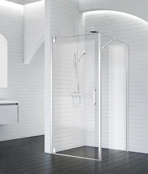 Душевой уголок BelBagno квадратный хром MARMI-A-1-100-C-Cr