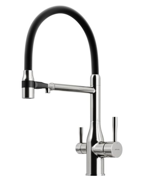 Смеситель для кухни Sancos Garda SC4009BN брашированный никель