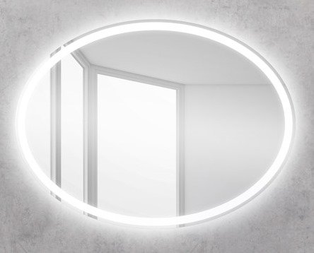 Зеркало BelBagno с LED-подсветкой и кнопочным управлением SPC-VST-600-800-LED-BTN