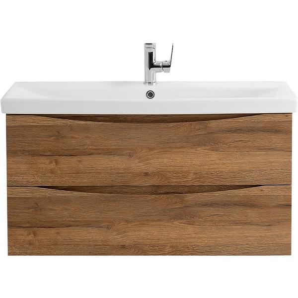 Тумба подвесная с раковиной BelBagno MARINO-CER-900-2C-SO-RR-P