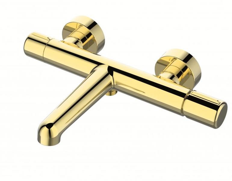 Смеситель для ванны BelBagno Uno золото UNO-VASM-ORO