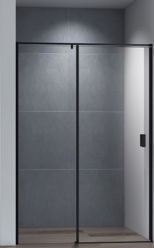 Душевая дверь Cezares Urban 130см чёрный URBAN-B-12-130-C-NERO