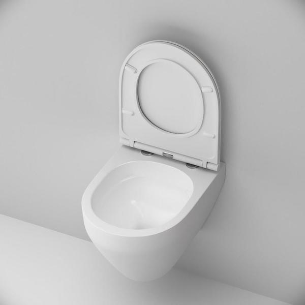 Унитаз подвесной FlashClean с сиденьем микролифт, матовый AM.PM Spirit V2.0 C701700MWSC — изображение 6