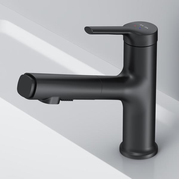 Смеситель для раковины с вытяжным изливом AM.PM X-Joy F85B02922 — изображение 7