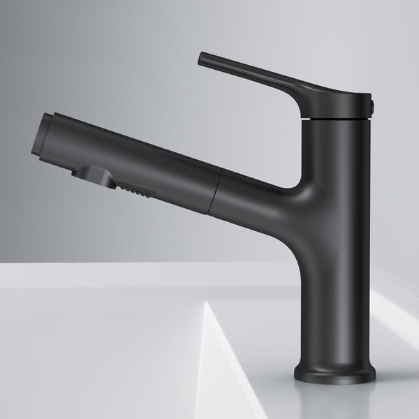 Смеситель для раковины с вытяжным изливом AM.PM X-Joy F85B02922 — изображение 9