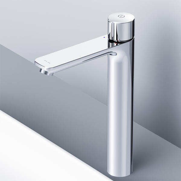 Смеситель для раковины, высокий, нажимной TouchReel AM.PM X-Joy F85A92500 — изображение 5
