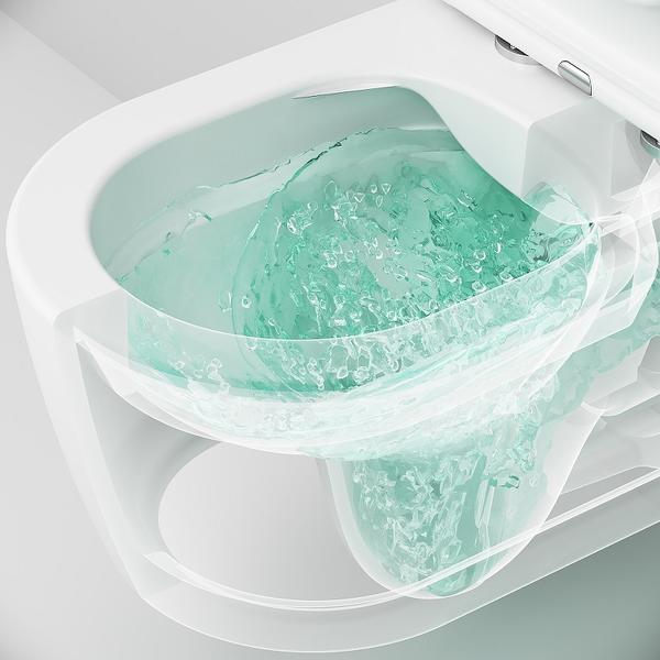 Унитаз подвесной FlashClean с сиденьем микролифт AM.PM Func C8F1701SC — изображение 12