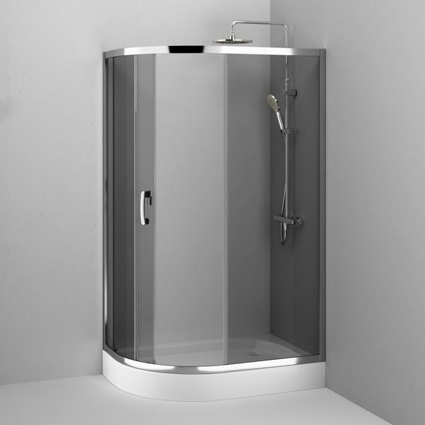 Душевое ограждение 120x80 см, без поддона AM.PM Like W83G-302U120CG — изображение 6