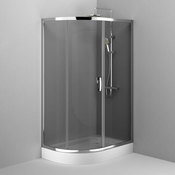 Душевое ограждение 120x80 см, без поддона AM.PM Like W83G-302U120CG — изображение 3
