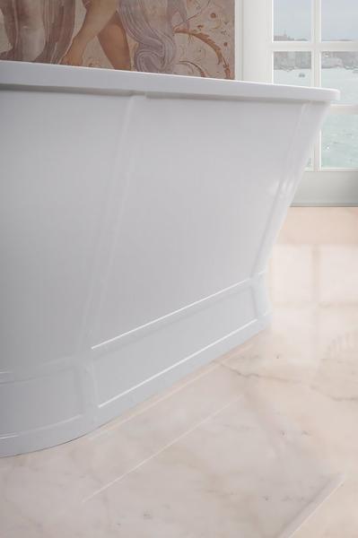 Акриловая ванна BelBagno отдельностоящая, белая 167x78 BB35 — изображение 5