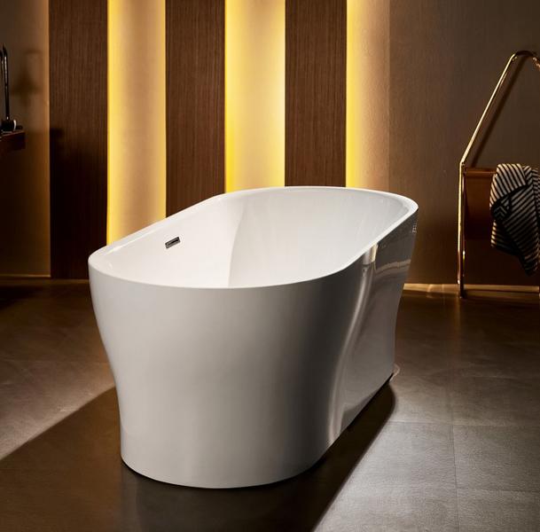 Акриловая ванна BelBagno отдельностоящая, белая BB405-1500-800 — изображение 4