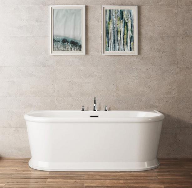 Акриловая ванна BelBagno пристенная, белая BB408-1700-800 — изображение 4