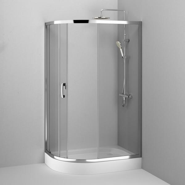 Душевое ограждение 120x80 см, без поддона AM.PM Like W83G-302U120CT — изображение 3