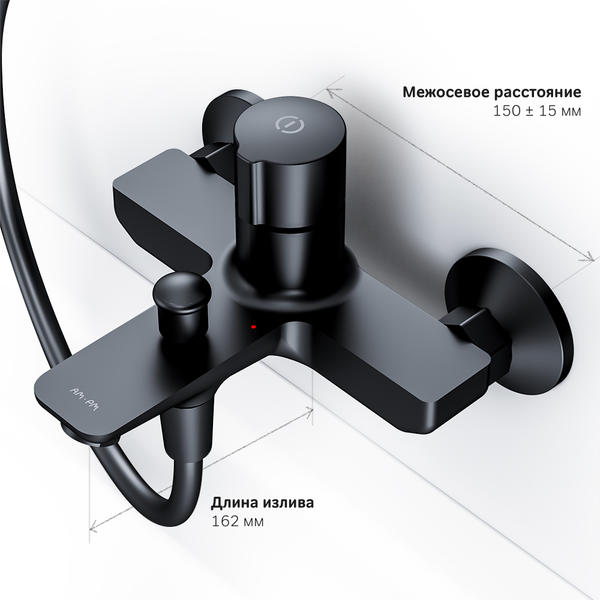 Смеситель для ванны и душа, нажимной TouchReel AM.PM X-Joy F85A10522 — изображение 3