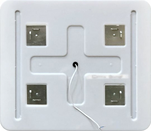 Зеркало BelBagno с LED-подсветкой и кнопочным управлением SPC-MAR-500-600-LED-BTN — изображение 3