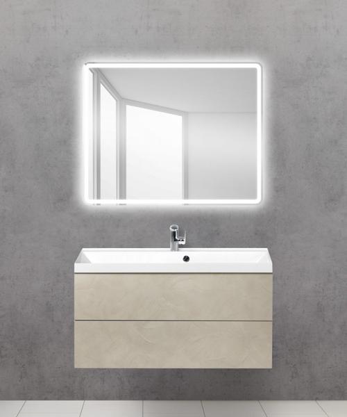 Зеркало BelBagno с LED-подсветкой и кнопочным управлением SPC-MAR-1000-800-LED-BTN — изображение 5
