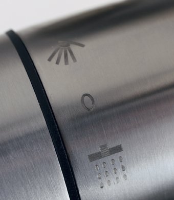 Душевая стойка BelBagno Nova с термостатическим смесителем, с верхним и ручным душем, сатин NOV-VSC-T-IN — изображение 3