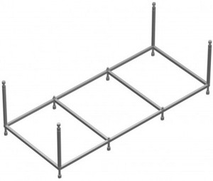Каркас для ванны AM.PM Like W80A-150-070W-R