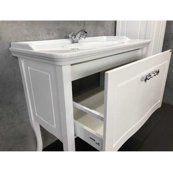 Comforty Зеркало "Феррара-100" белый — изображение 7