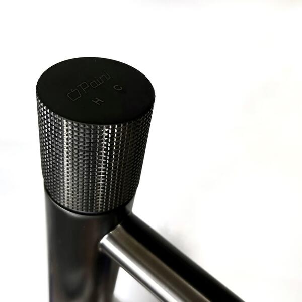 Смеситель для раковины Paini Cox Grip 7GPZ205O чёрный матовый — изображение 6