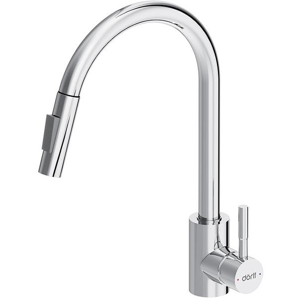 Смеситель для кухни с вытяжным изливом Dorff Logic D3007500
