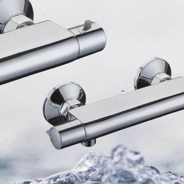 Смеситель для душа Swedbe Mercury 9050 термостатический хром — изображение 7