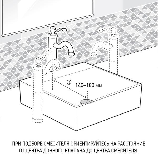 Смеситель для раковины Paini Laguna LAYO205LL чёрный — изображение 5