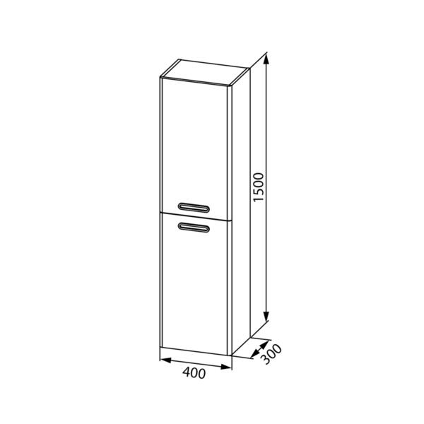 Пенал IDDIS Brick 40см белый BRI40W0i97 — изображение 9
