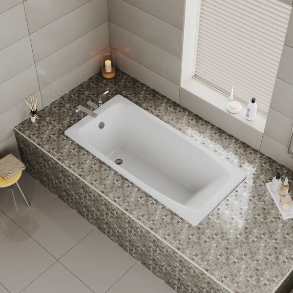 Ванна чугунная Delice Repos DLR 220507 150x70см белый — изображение 4