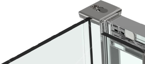 Душевой уголок RGW Classic CL-34 90х90, профиль хром — изображение 3
