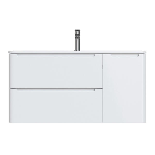 Тумба с раковиной IDDIS Edifice подвесная 100см белый EDI10W1i95K — изображение 3