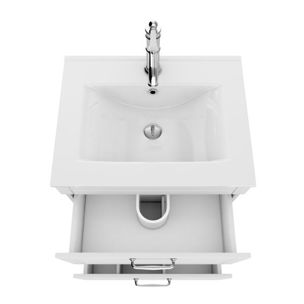 Тумба с раковиной IDDIS Oxford напольная 60см белый OXF60W0i95K — изображение 4