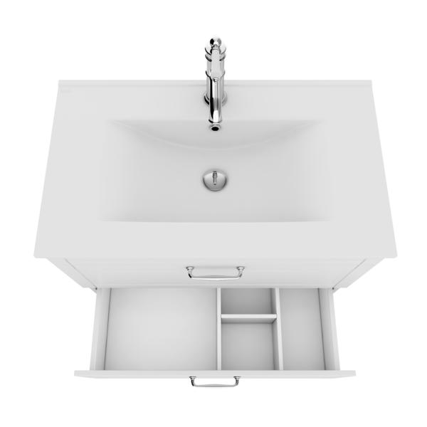 Тумба с раковиной IDDIS Oxford напольная 80см белый OXF80W0i95K — изображение 5