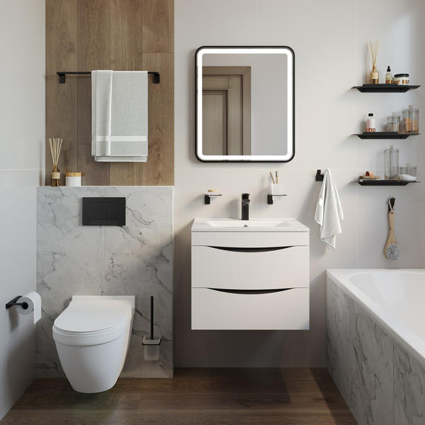 Щётка для унитаза IDDIS Slide подвесная чёрный матовый SLIBSG0i47 — изображение 4